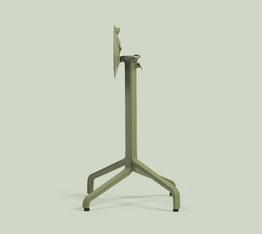 Nardi Base Frasca Mini Folding Table base, outdoor Nardi table component, compact and sturdy design for outdoor use.