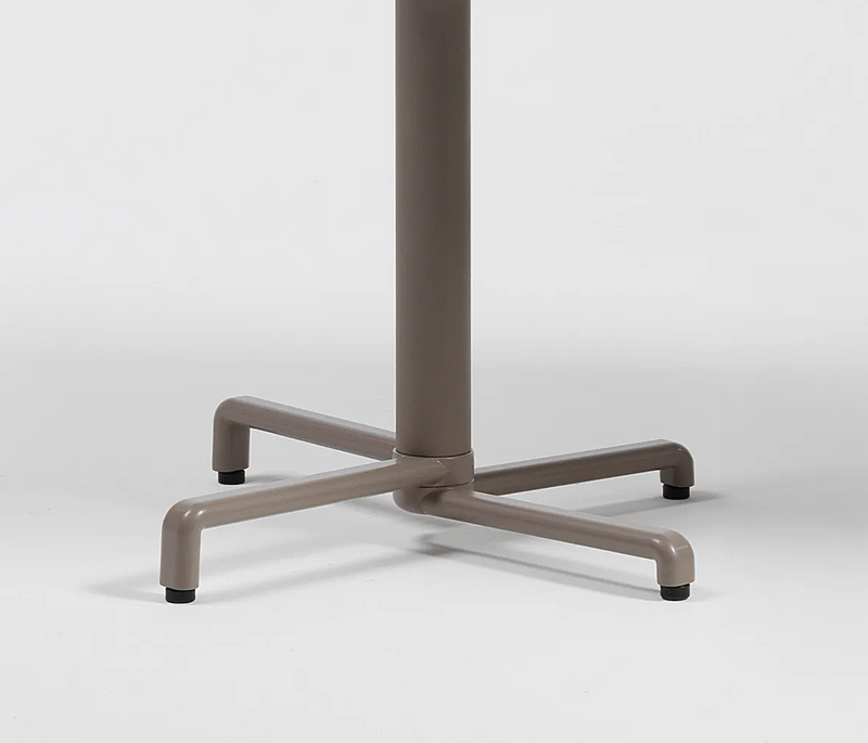 Load image into Gallery viewer, Nardi Base Scudo double folding table leg for tabletop, sturdy metal construction, designed for versatile use and stability.
