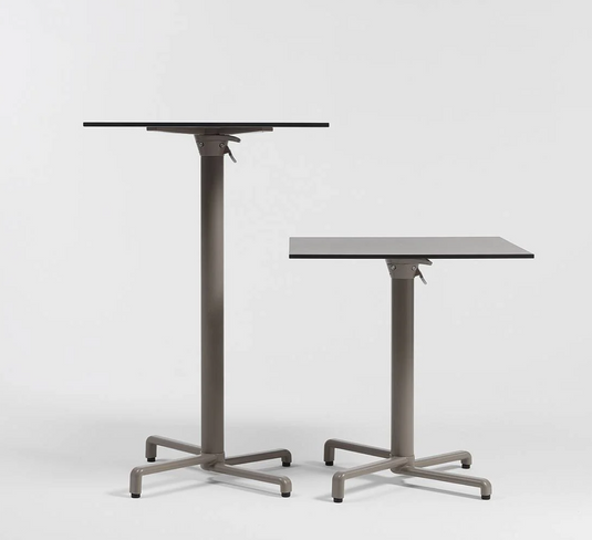 Nardi Base Scudo foldable table leg for Nardi hotel furniture, showing a sturdy leg with a sleek design