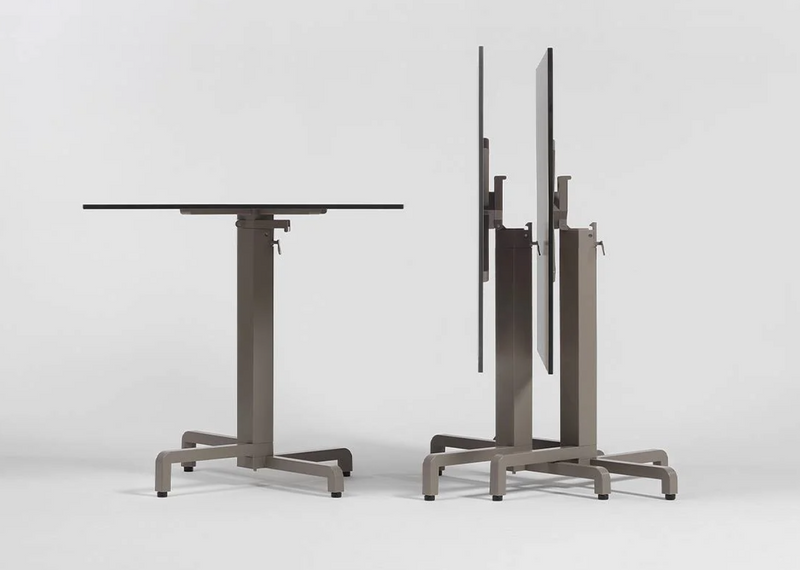 Load image into Gallery viewer, Nardi Base Ibisco folding table leg with handle, outdoor Nardi base table for garden or patio use
