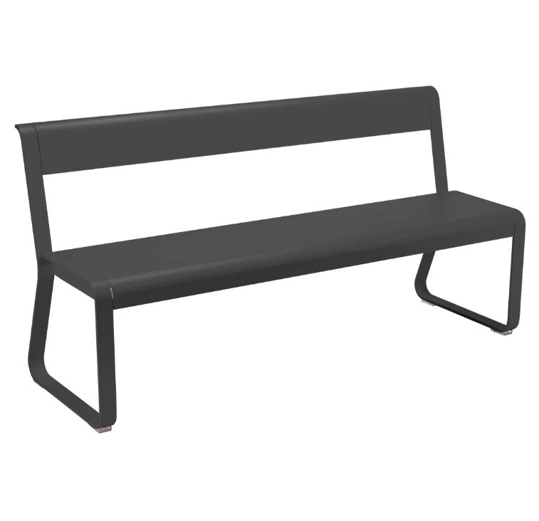 Load image into Gallery viewer, Bellevie Bench with Backrest - Custom Wood Designs Bellevie Bench with Backrest made from [material] – Ideal for [use_case] | Custom Wood Designs
