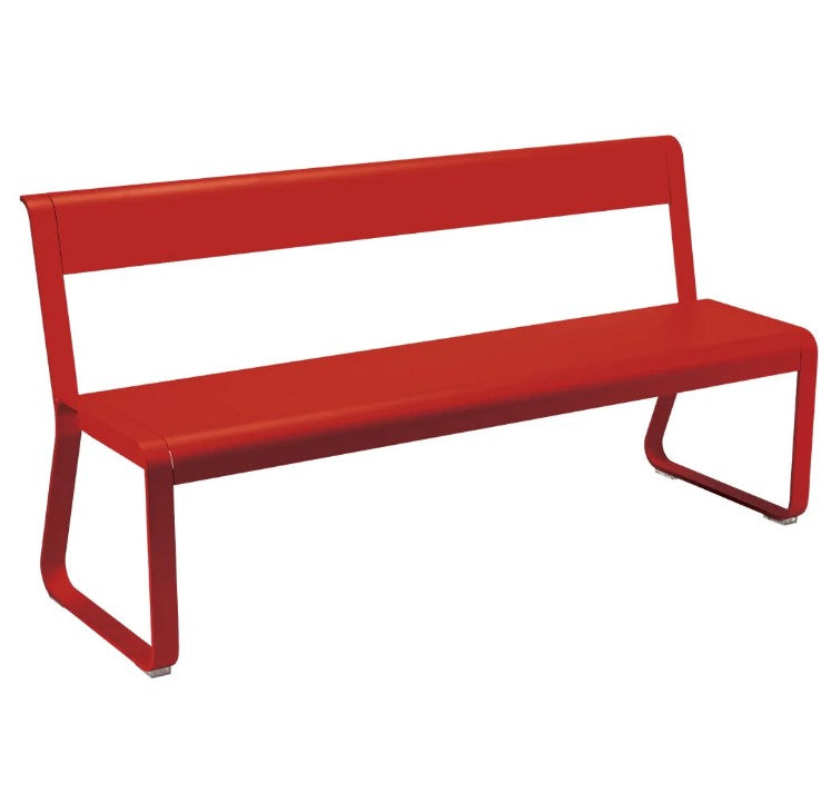 Load image into Gallery viewer, Bellevie Bench with Backrest - Custom Wood Designs Bellevie Bench with Backrest made from [material] – Ideal for [use_case] | Custom Wood Designs
