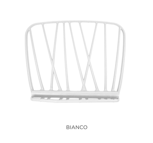 Nardi Komodo sofa accessory backrest in white for outdoor patio, designed for comfortable support on the Komodo sofa.