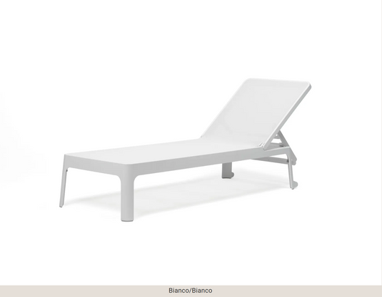 Plano Outdoor Sun Lounger by Nardi – Reclining Poolside Furniture-Sunlounger