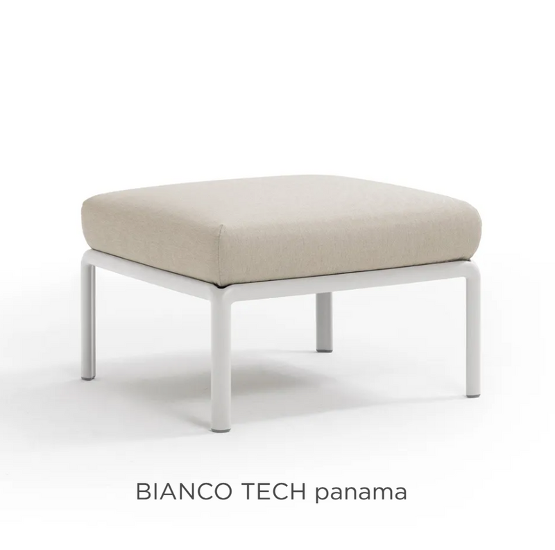 Load image into Gallery viewer, Nardi Komodo Pouf from the Nardi Outdoor Sofa Komodo section, showing a stylish, modular outdoor seating piece in a neutral color.
