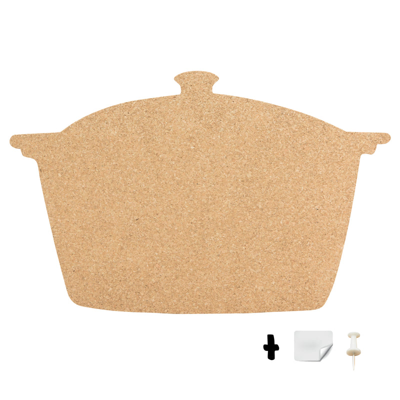 Load image into Gallery viewer, Securit Wall Board - Cork Silhouettes - Cork 29,2x45,5x0,5cm - Pack of 6
