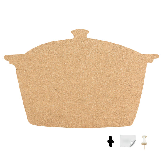 Securit Wall Board - Cork Silhouettes - Cork 29,2x45,5x0,5cm - Pack of 6