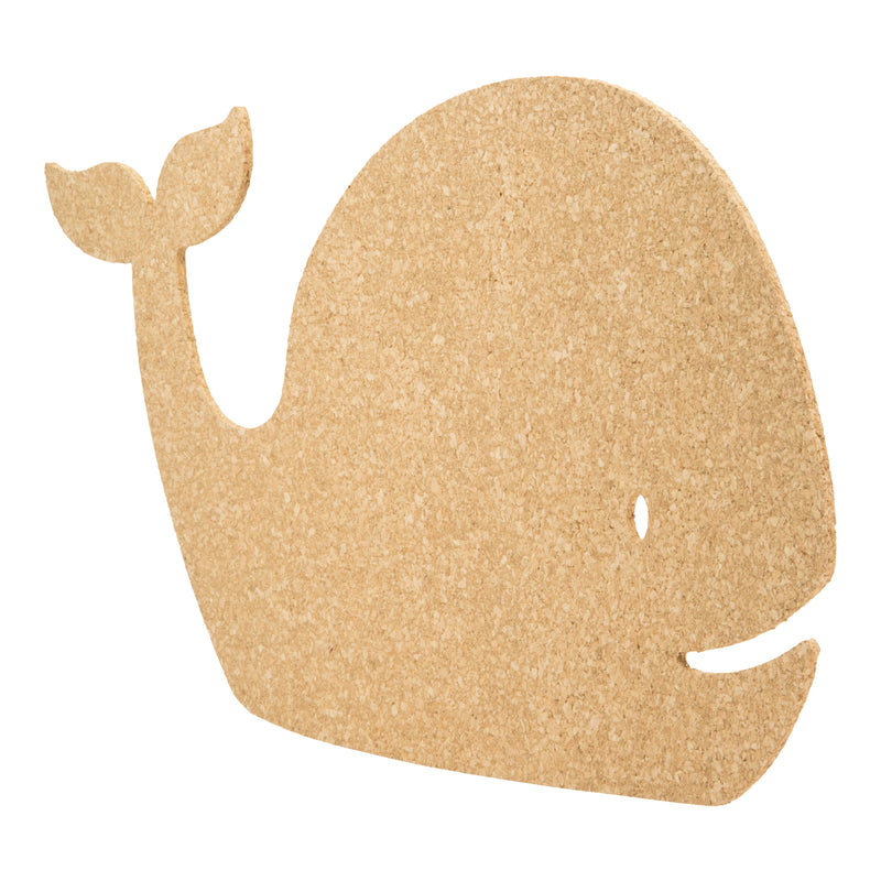 Load image into Gallery viewer, Securit Wall Board - Cork Silhouettes - Cork 27,9x49,3x0,5cm - Pack of 6
