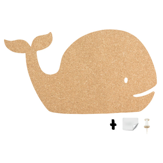 Securit Wall Board - Cork Silhouettes - Cork 27,9x49,3x0,5cm - Pack of 6