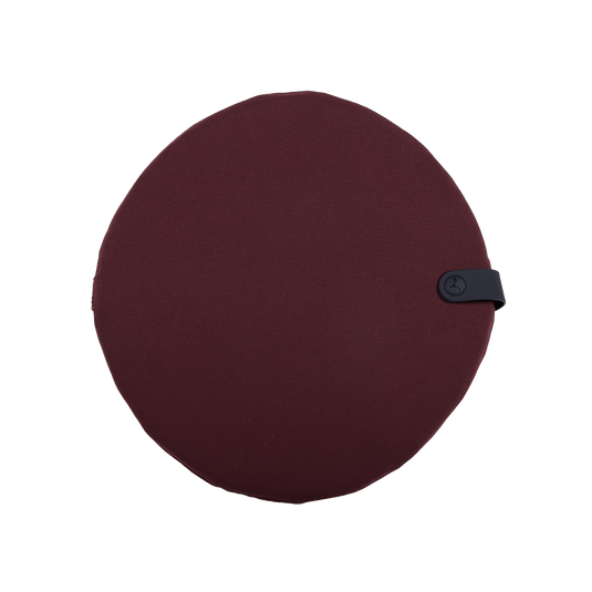 Fermob Color Mix Outdoor Seat Cushion Ø40 cm – Burgundy