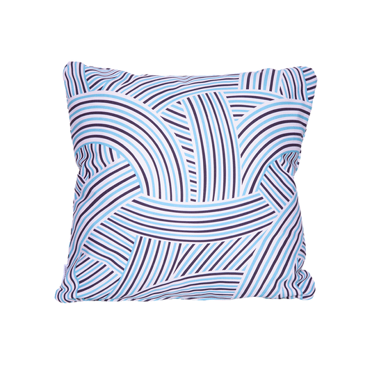 Fermob Croisière Cordage Outdoor Cushion 44 x 44 cm – Maya Blue