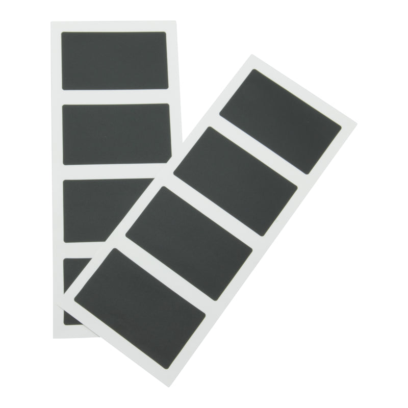 Load image into Gallery viewer, Securit Self Adhesive Chalkboard - Stickers - Black 4,7x8x0,004cm - Pack of 12

