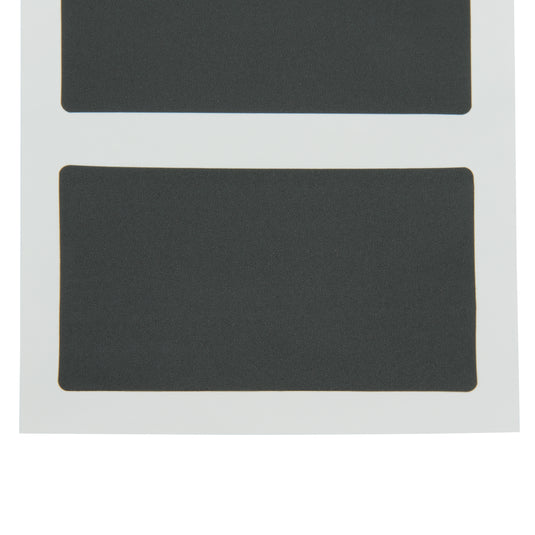 Securit Self Adhesive Chalkboard - Stickers - Black 4,7x8x0,004cm - Pack of 12