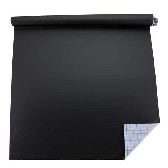 Securit Self Adhesive Chalkboard - Wall Roll - Black 100x45x0,004cm - Pack of 12