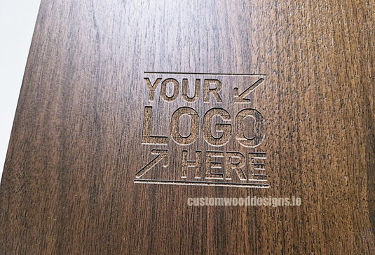 Walnut clipboard menu pack of 20 - Custom Wood Designs