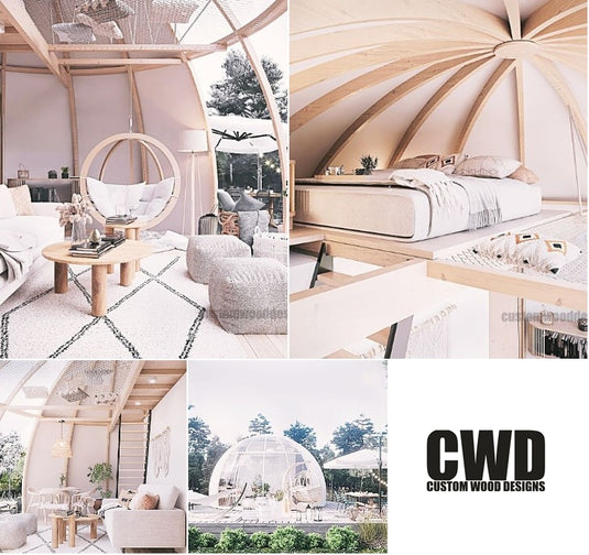 Discover Luxury in the Wild with the Arcadia Glamping Pod!