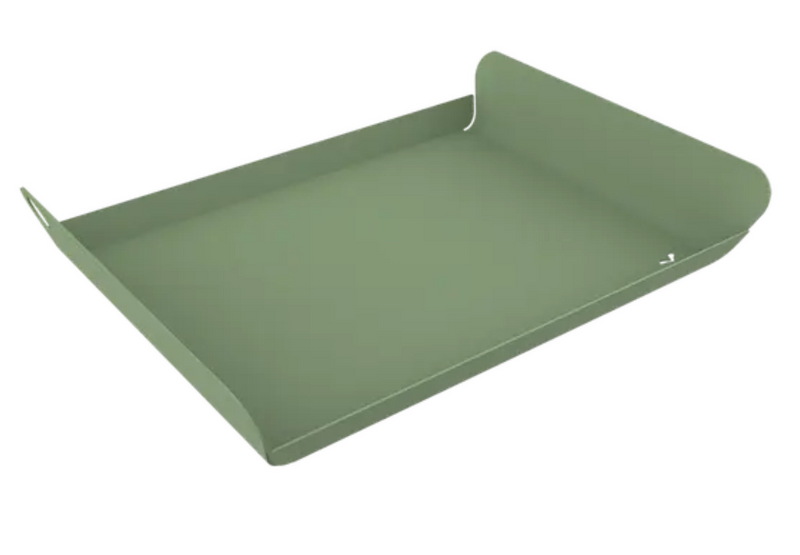 Load image into Gallery viewer, Fermob ALTO metal tray featuring a cactus design, measuring 23 x 17 cm, suitable for outdoor use and stylish tableware.

