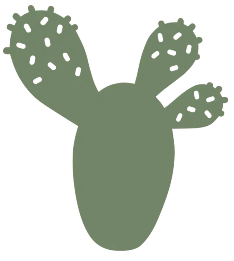 Load image into Gallery viewer, BOUQUET SAUVAGE Cactus 25.5 x 24 cm non slip pad
