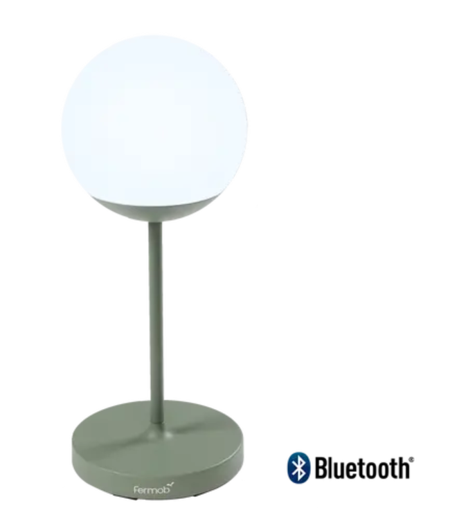 Load image into Gallery viewer, Wireless Fermob MOOON! cactus-shaped lamp, 63 cm tall, with a modern design and soft lighting, perfect for stylish interior decor.
