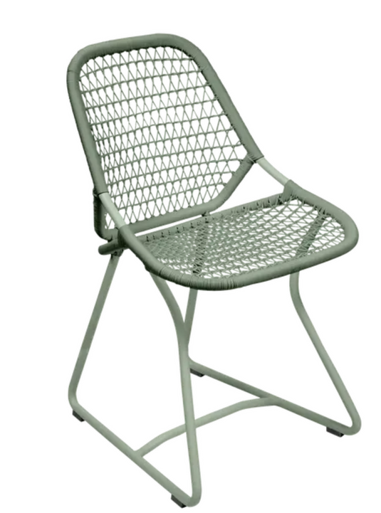 Fermob Sixties outdoor chair with cactus design, stylish restaurant and hospitality seating for outdoor dining in Ireland.