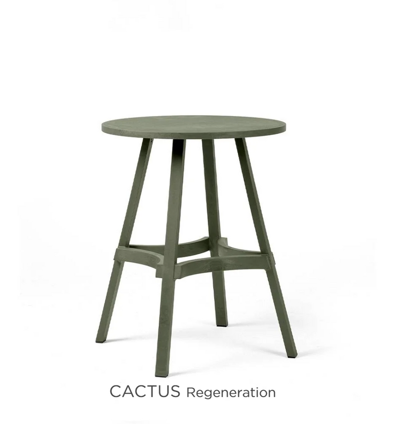 Load image into Gallery viewer, Nardi Regen Combo 60 outdoor furniture set featuring a cactus-themed table and chairs for patio or restaurant use.
