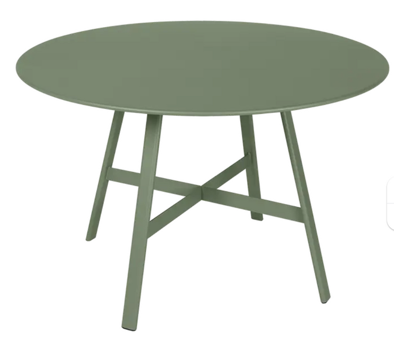 Load image into Gallery viewer, Fermob SO'O oval oak table with 117cm diameter, designed for restaurant and hotel settings, featuring a smooth wooden surface.
