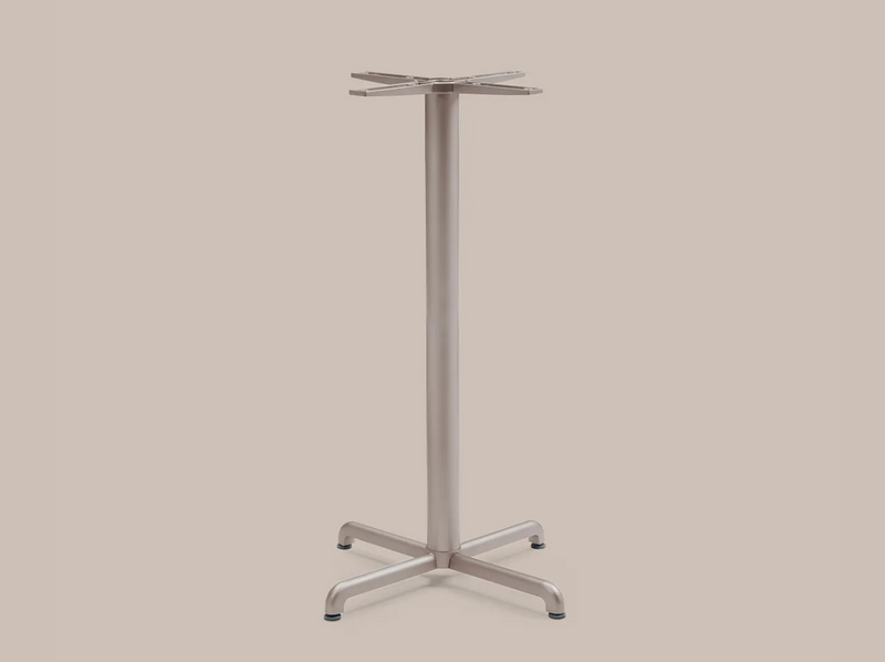 Load image into Gallery viewer, Nardi Base Calice ALU high table leg for hotel tables, featuring sleek aluminum design and sturdy construction.
