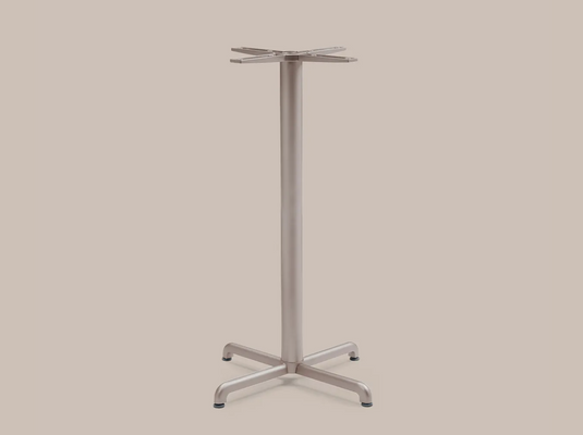 Nardi Base Calice ALU high table leg for hotel tables, featuring sleek aluminum design and sturdy construction.