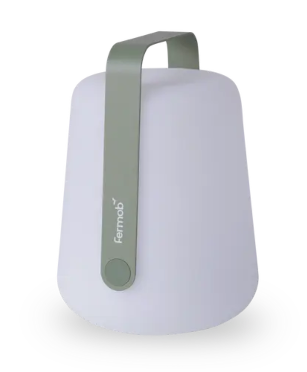 Load image into Gallery viewer, Fermob BALAD² outdoor lamp, 25 cm tall, with spherical design, suitable for garden or patio lighting.
