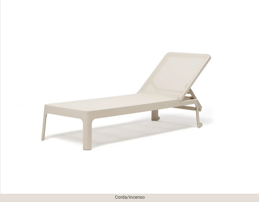 Plano Outdoor Sun Lounger by Nardi – Reclining Poolside Furniture-Sunlounger