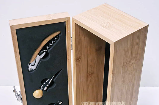 Bamboo Wine Box & Opener set Custom Wood Designs CustomWoodDesignsIrelandCorporategiftboxesBottleBoxesGiftingboxesforbottleslaserengravedbottleboxespersonalisedbottleboxesCorporateboxesrusticboxwinebo_29_4e2e84ad-5dcf-413a-81a9-32f1c4683e16
