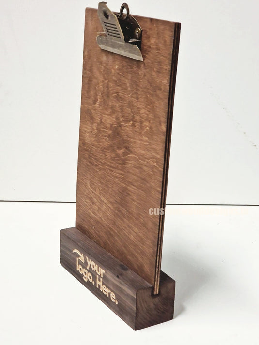 Clipboard Block Set - A5 Rich Brown x10 Custom Wood Designs CustomWoodDesignsIrelandDoublesidedA4sizePointofsaleInformationholderA4clipboardandblocksetInformationDisplayretailhospitalitycorporateCWD_1_90b0b253-29aa-48fa-a95a-3c332b6fff57