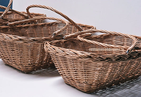 10 x Market/Shop Basket - 16hx43x33 Custom Wood Designs __label: Multibuy CustomWoodDesignsIrelandIrishsuppliuerofWickerbasketsnaturalwickerbasketsPolywickebasketscorporategiftingbasketsretaildisplaybasketsdisplaybasketsgifting_22_0af3585e-d527-43d7-8f58-f410ab1aa282