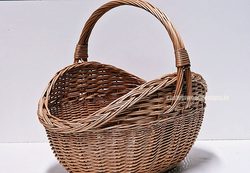 Load image into Gallery viewer, 10 x Shopper Basket 3.3- 38hx43x28 Custom Wood Designs __label: Multibuy CustomWoodDesignsIrelandIrishsuppliuerofWickerbasketsnaturalwickerbasketsPolywickebasketscorporategiftingbasketsretaildisplaybasketsdisplaybasketsgifting_3_2914ea12-4262-4e22-b556-d3a
