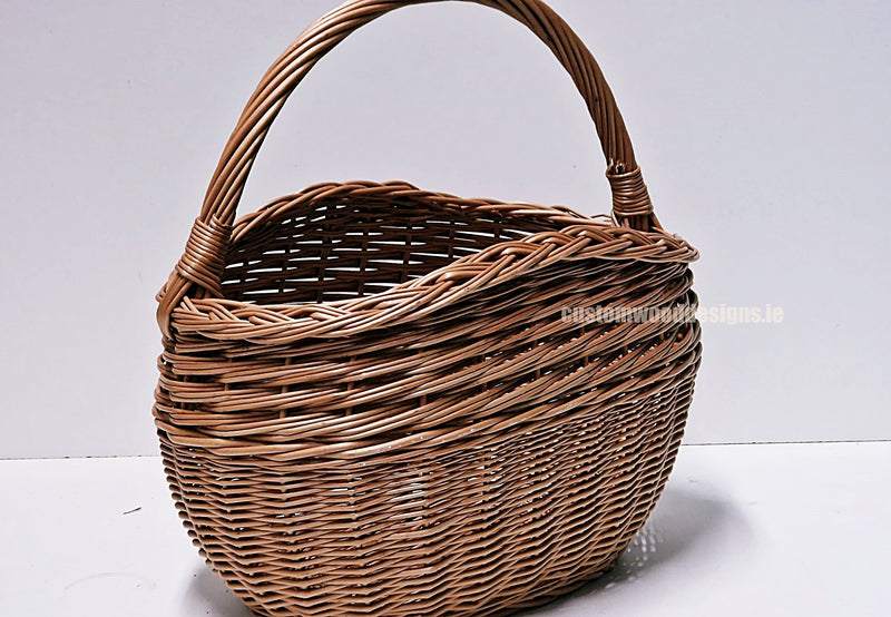 Load image into Gallery viewer, 10 x Shopper Basket 1.4 - 38hx40x25 Custom Wood Designs __label: Multibuy CustomWoodDesignsIrelandIrishsuppliuerofWickerbasketsnaturalwickerbasketsPolywickebasketscorporategiftingbasketsretaildisplaybasketsdisplaybasketsgifting_3_b6044267-6598-45ce-8a12-5df

