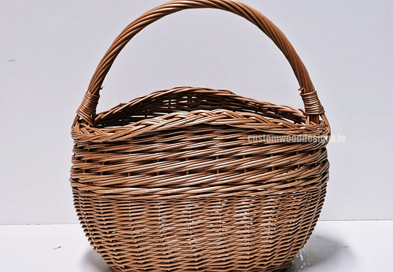 Load image into Gallery viewer, 10 x Shopper Basket 1.4 - 38hx40x25 Custom Wood Designs __label: Multibuy CustomWoodDesignsIrelandIrishsuppliuerofWickerbasketsnaturalwickerbasketsPolywickebasketscorporategiftingbasketsretaildisplaybasketsdisplaybasketsgifting_7_02345f94-6c6a-4d2d-9768-0ce91616cd54
