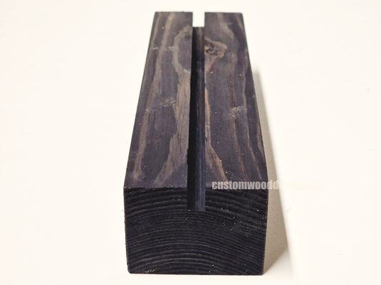 A5 Black Pine Display Block – Black (Pack of 10) - Custom Wood Designs