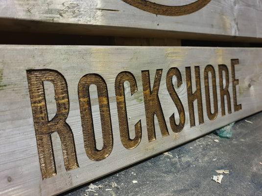 Laser Branded Tabletops | Custom Wood Designs