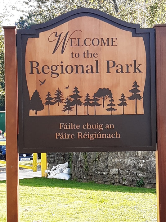 Recreational Signage – Custom Wood Designs