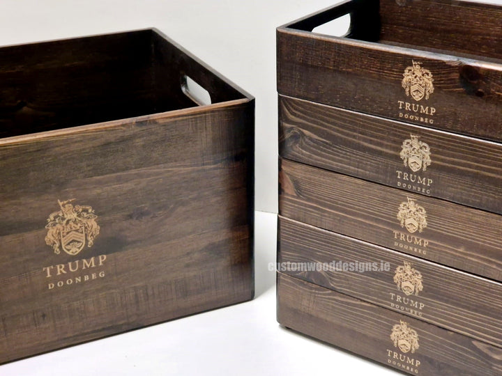 Shop Quality Crates for Retail & Hospitality | Custom Wood Designs