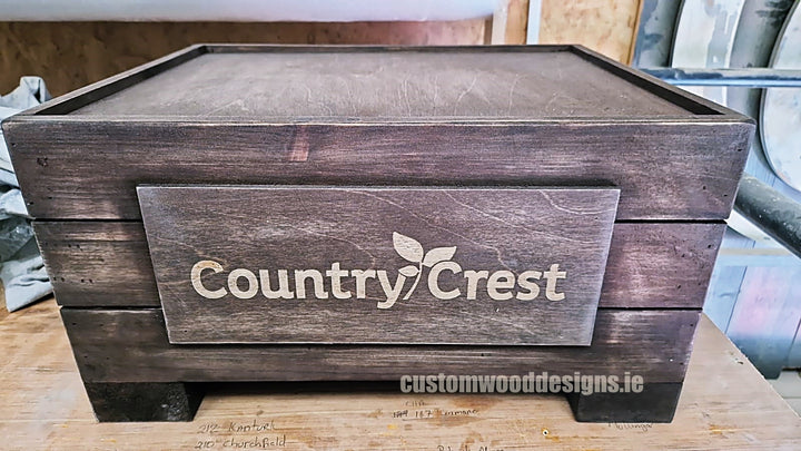 Branded Crates Shop Quality Crates for Retail & Hospitality | Custom Wood Designs