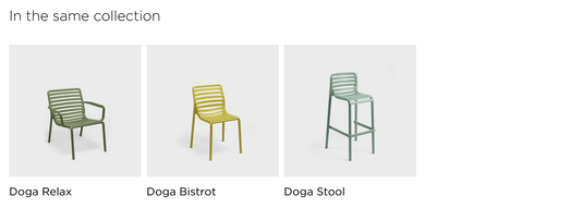 Nardi Doga outdoor armchair with a modern design, featuring a woven seat and sturdy frame, ideal for patio or garden relaxation.