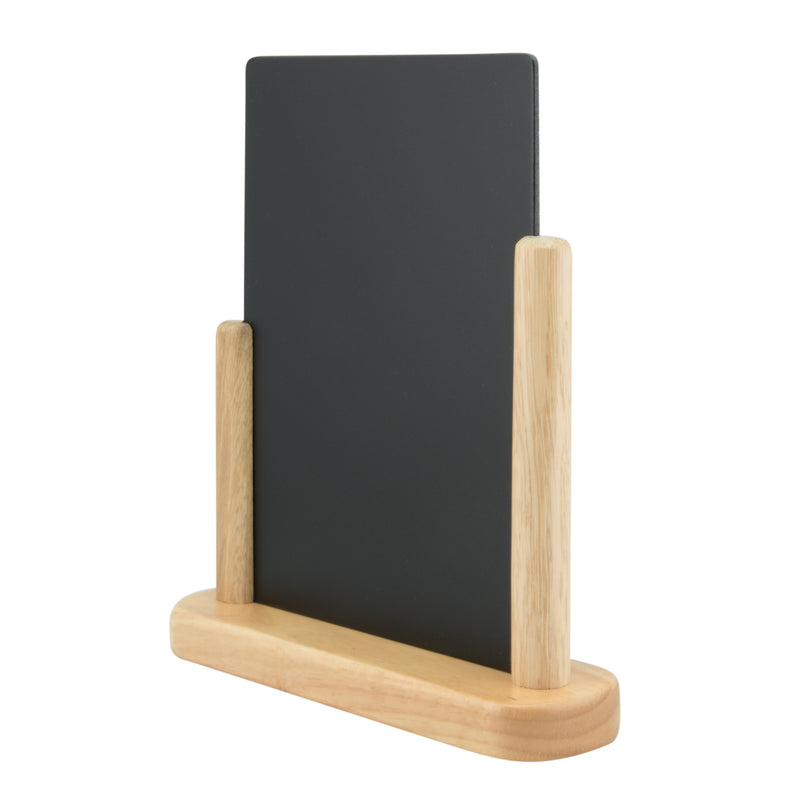 Load image into Gallery viewer, Securit Table Chalkboards - Elegant - Beech 23,5x20x6cm - Pack of 6
