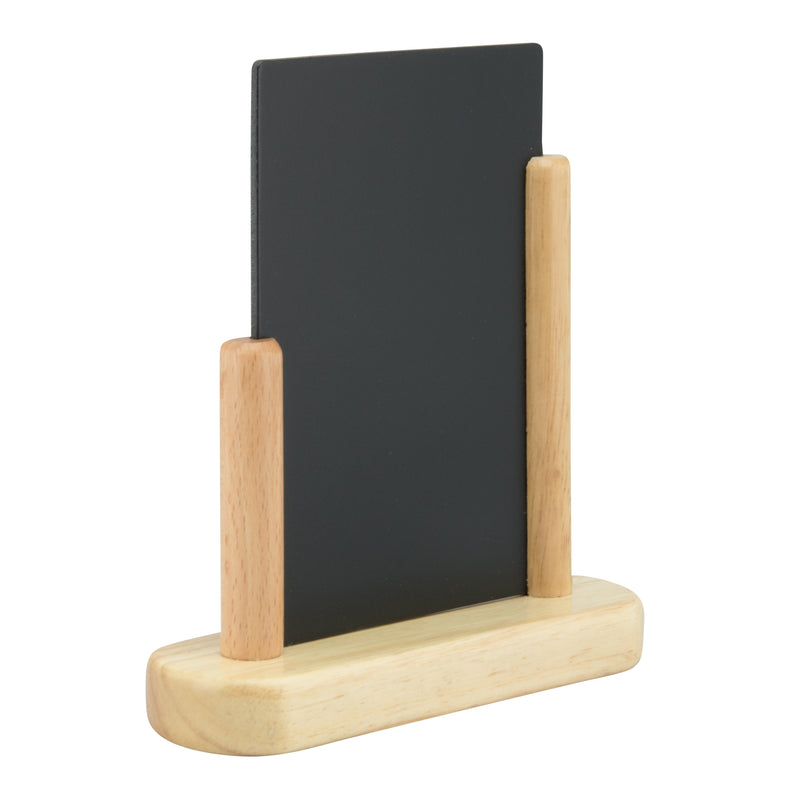 Load image into Gallery viewer, Securit Table Chalkboards - Elegant - Beech 17,5x15,5x5cm - Pack of 10

