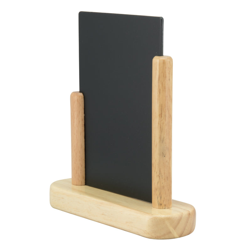 Load image into Gallery viewer, Securit Table Chalkboards - Elegant - Beech 17,5x15,5x5cm - Pack of 10
