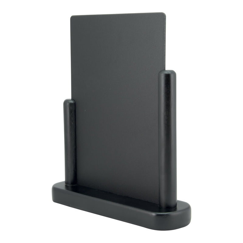 Load image into Gallery viewer, Securit Table Chalkboards - Elegant - Black 23,5x20x6cm - Pack of 6
