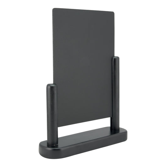 Securit Table Chalkboards - Elegant - Black 23,5x20x6cm - Pack of 6