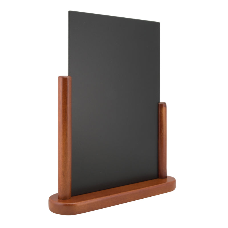 Load image into Gallery viewer, Securit Table Chalkboards - Elegant - Mahogany 32,3x26,5x7,1cm - Pack of 6
