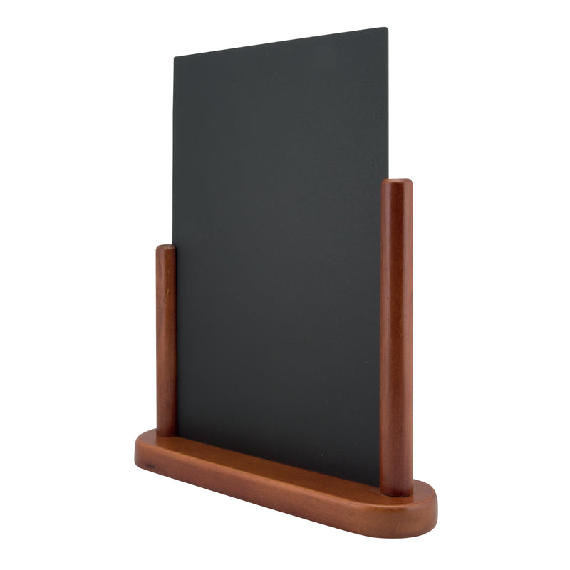 Load image into Gallery viewer, Securit Table Chalkboards - Elegant - Mahogany 32,3x26,5x7,1cm - Pack of 6
