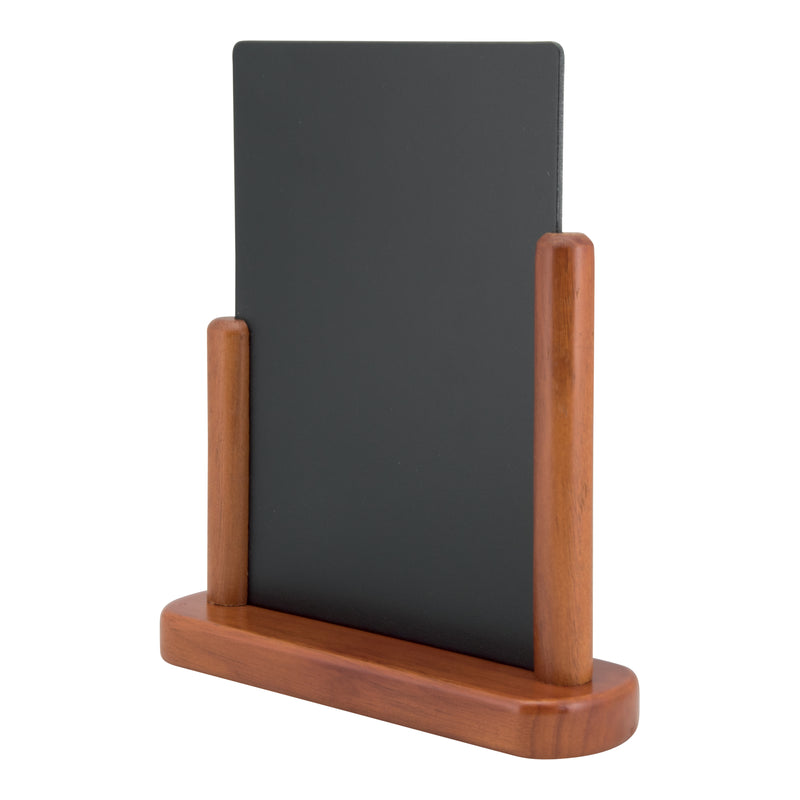 Load image into Gallery viewer, Securit Table Chalkboards - Elegant - Mahogany 23,5x20x6cm - Pack of 6
